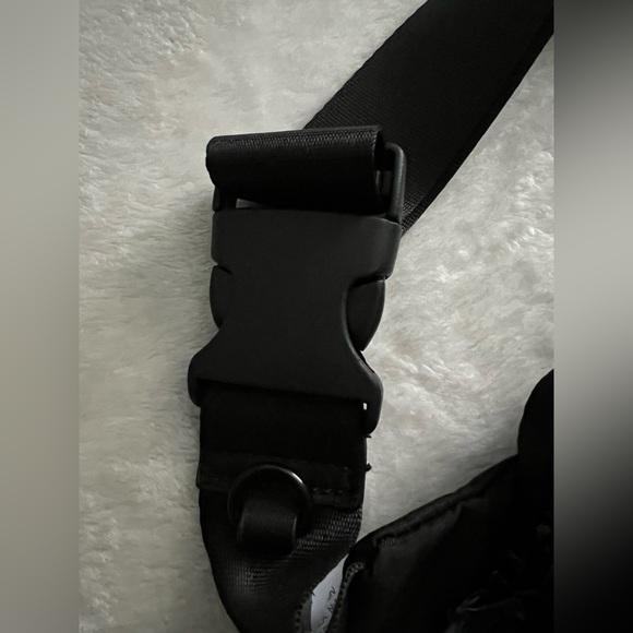 Steve Madden Black Belt Crossbody Fanny Pack Bag Set - Picture 5 of 16